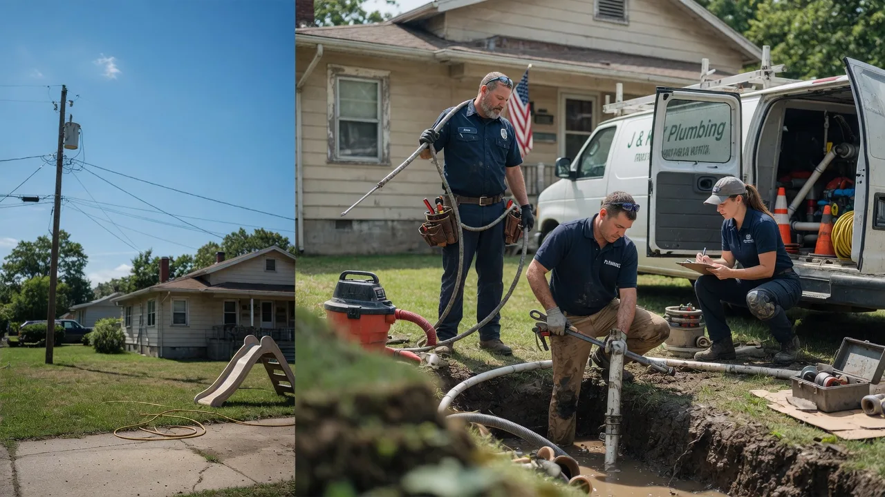 Drain Cleaning in New Memphis, IL near me
